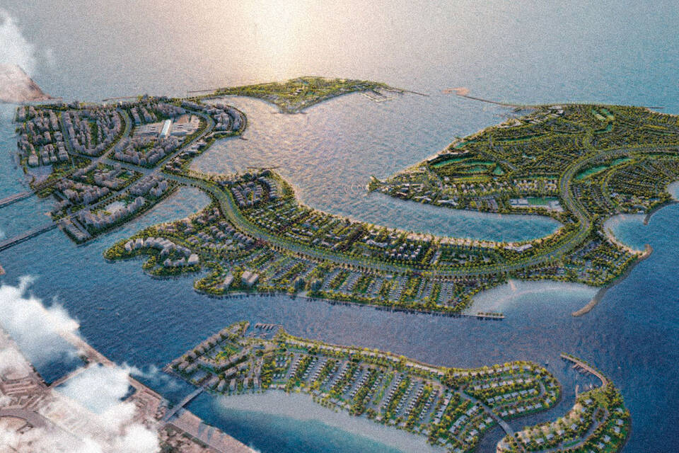 Dubai Islands location